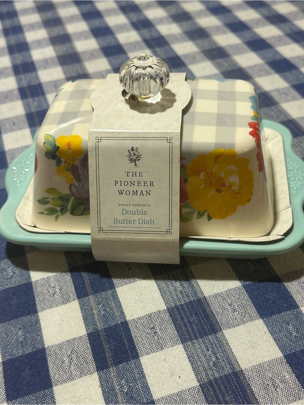 The Pioneer Woman Sweet Romance Double Stick Butter Dish - White Floral
